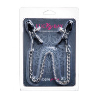 Затискачі на соски Lucky Bay Nipple play з тонким металевим ланцюжком