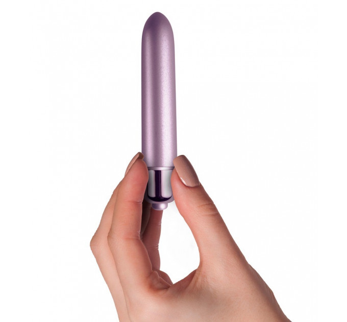 Вибропуля Rocks Off Touch of Velvet, фиолетовая, 9 х 2 см