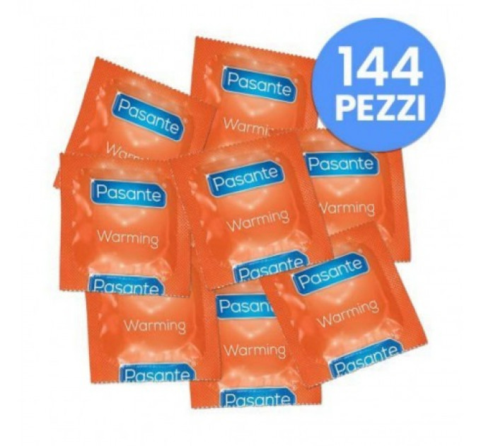 Презервативи Pasante Warming, 144 шт