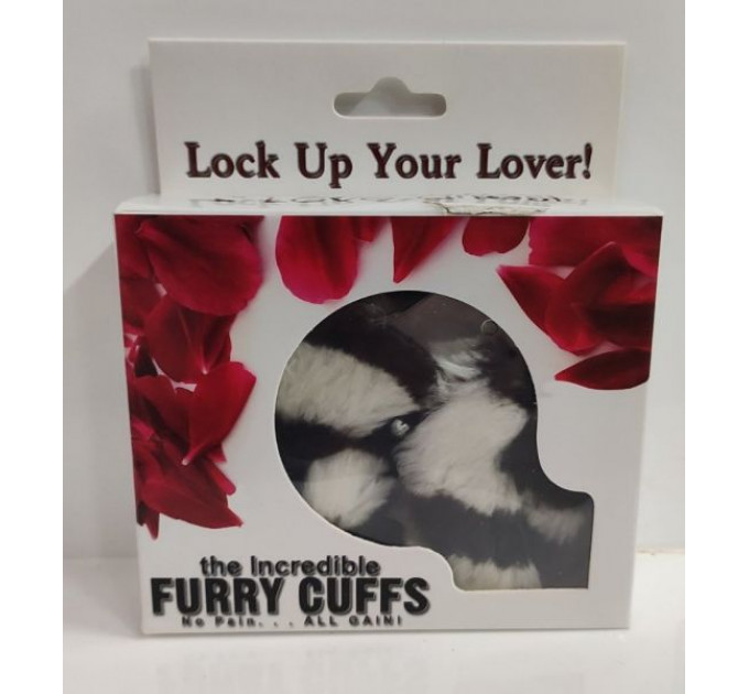 Наручники Roomfun Metal Handcuff, Zebra