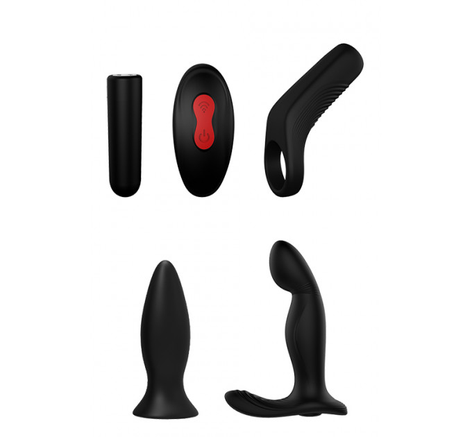 Набір секс-іграшок для чоловіків Dream toys Love Dusky Pleasure, чорний