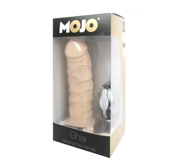 Страпон чоловічий фаллопротез MOJO THROTTLE, FLESH