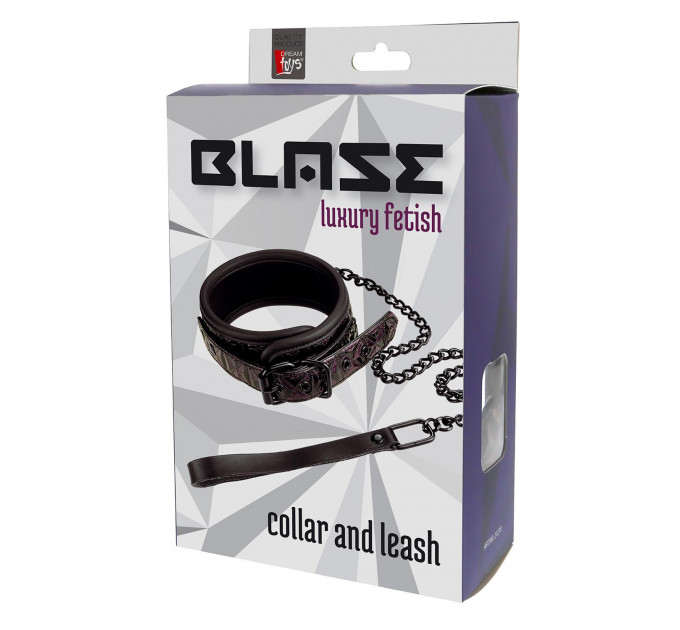 Ошейник с поводком BLAZE COLLAR AND LEASH PURPLE