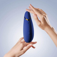 Безконтактний Кліторальний Стимулятор Womanizer Premium, Blueberry, Синий