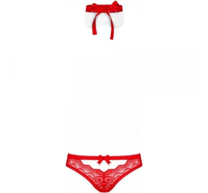 Стринги и маска Obsessive 822-SEA-3 set 2-pcs L/XL