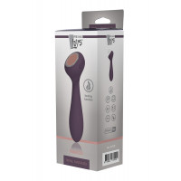Вібромасажер двосторонній з функцією нагріву Dream toys Royal Fantasies Panacea фіолетовий
