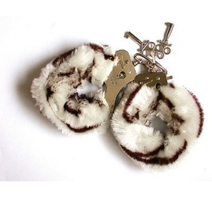 Наручники Roomfun Metal Handcuff, Zebra