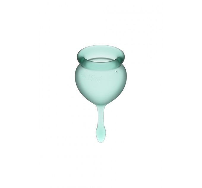T360103 Менструальные чаши SATISFYER FEEL GOOD MENSTRUAL CUP GREEN
