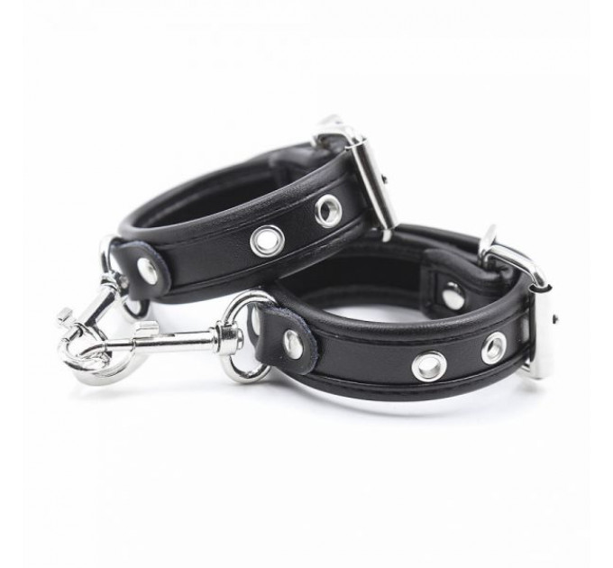 Наручники тонкие DS Fetish HAND CUFFS, черный