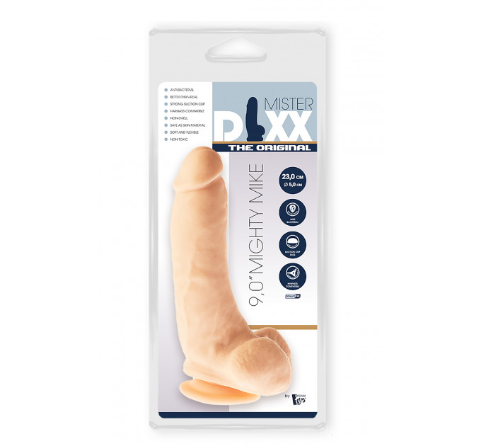 Гибкий фаллоимитатор MR. DIXX MIGHTY MIKE 9INCH DILDO