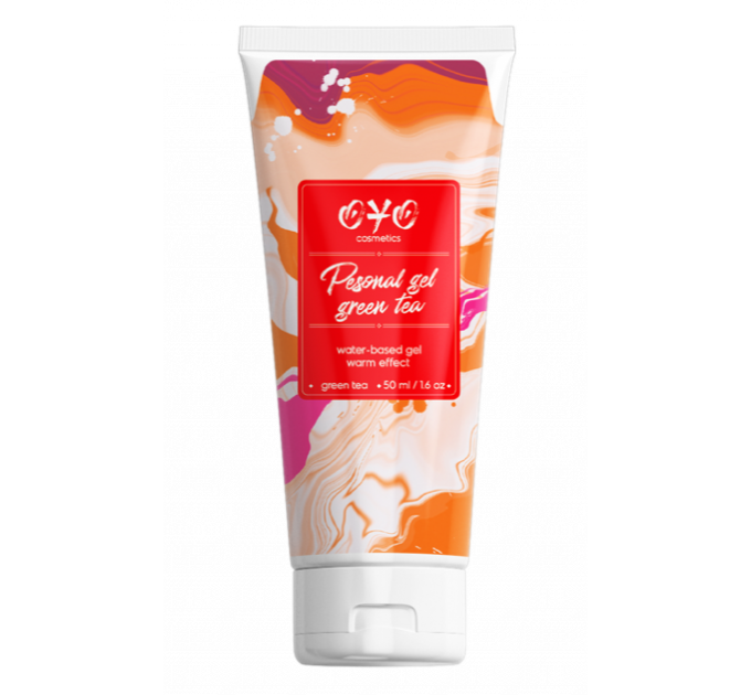 Лубрикант на водной основе с согревающим эффектом OYO Personal Gel Green Tea