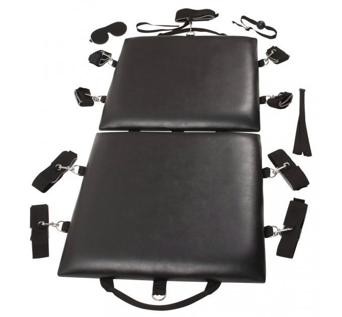 BDSM подушка з бандажним набором, PL Bondage Board, 10 предметів