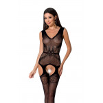 Бодистокинг BS062 black Passion, с открытым доступом, черный, S/L