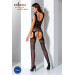 Бодистокинг BS062 black Passion, с открытым доступом, черный, S/L