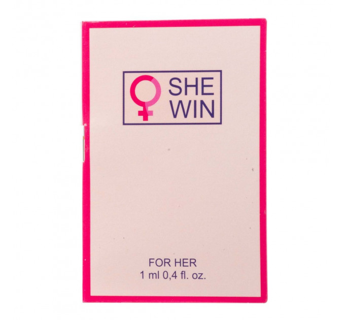 Духи з феромонами жіночі She Win, 1ml (roll-on)