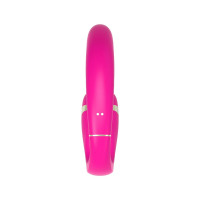 Подвійний вібратор з вакуумною стимуляцією Adrien Lastic My G PINK