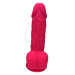 Фаллоимитатор реалистичный Dreamtoys Real Love на присоске с мошонкой, розовый