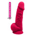 Фаллоимитатор реалистичный Dreamtoys Real Love на присоске с мошонкой, розовый