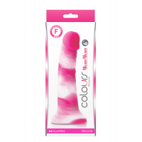 Фаллоимитатор силикон NS Novelties COLOURS PLEASURES YUM 6" DILDO PINK