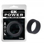 Кільце ерекційне Chisa GK Power Cock Sweller №6, чорне