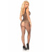 Сексуальный комбинезон со стразами черный LEG AVENUE Fishnet Tank Bodystockin O\S