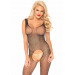 Сексуальный комбинезон со стразами черный LEG AVENUE Fishnet Tank Bodystockin O\S