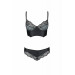 Комплект белья бикини, кружевной black S/M ASTRIDA BIKINI - Passion
