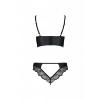 Комплект білизни бікіні, мереживний black S/M ASTRIDA BIKINI - Passion
