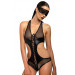 Комплект Боди+маска сетка Set от Leg Avenue Размер M/L