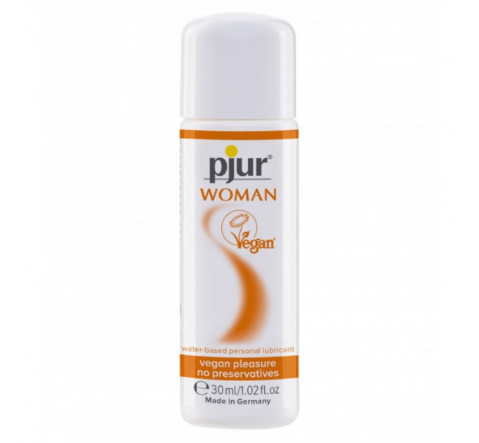 Лубрикант веганський Pjur Woman на водній основі для жінок, 30 ml