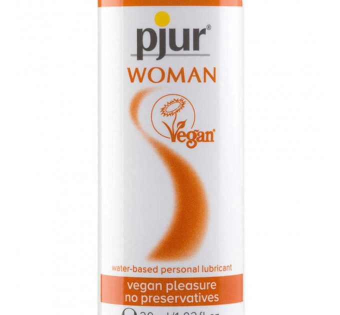 Лубрикант веганський Pjur Woman на водній основі для жінок, 30 ml