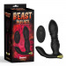 Масажер простати Chisa Beast in Black Renegade з вібрацією та поштовхами, чорний