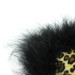 Маска на глаза с мехом Flocky blindfold leopard