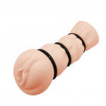 Мастурбатор вагина с кольцами - Crazy Bull Masturbator Pocket Pussy