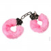 Наручники с мехом Dream toys Metal Handcuff, розовый
