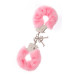 Наручники с мехом Dream toys Metal Handcuff, розовый