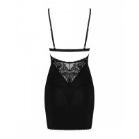 Пеньюар и стринги Obssesive Maderris chemise & thong XS/S