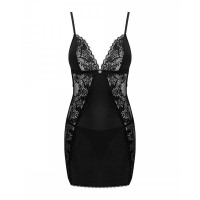 Пеньюар и стринги Obssesive Maderris chemise & thong XS/S