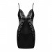Пеньюар и стринги Obssesive Maderris chemise & thong XS/S