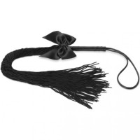 Плетка Bijoux Indiscrets - Lilly - Fringe whip прикрашена шнуром та бантиком