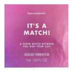 Пробник/Жидкий вибратор Вijoux indiscrets Liquide vibrator It`s a Match
