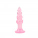 Рифленная анальная пробка Chisa Hi-Rubber Bumpy Butt Plug
