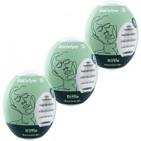Самозмащувальний мастурбатор Satisfyer Masturbator Egg RIFFLE