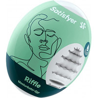 Самозмащувальний мастурбатор Satisfyer Masturbator Egg RIFFLE