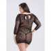 Сексуальное кружевное мини платье Fifty Shades of Grey Captivate Plus Size Black
