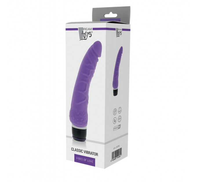 Вибромассажер PURRFECT SILICONE CLASSIC 7.1INCH, PURPLE