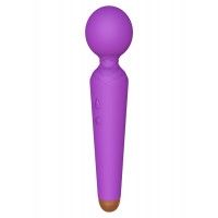 Вибромассажер микрофон Power Wand, фиолетовый