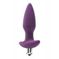 Вибрирующая анальная пробка Dream Toys Flirts, фиолетовая