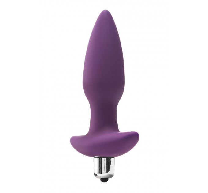 Вибрирующая анальная пробка Dream Toys Flirts, фиолетовая
