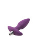 Вибрирующая анальная пробка Dream Toys Flirts, фиолетовая